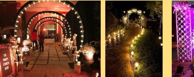 Entrance Gallery Decorations hero - Ahmedabad Event Management
