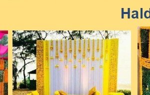Umbrella Theme Mehendi Wall - Ahmedabad Event Management